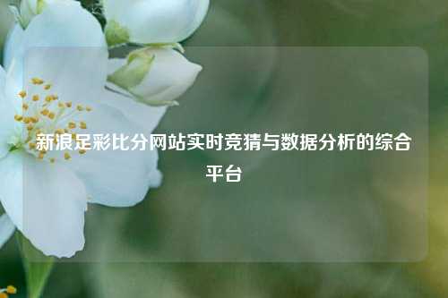 新浪足彩比分网站实时竞猜与数据分析的综合平台