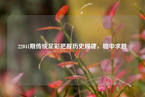 22041期传统足彩把握历史规律，稳中求胜