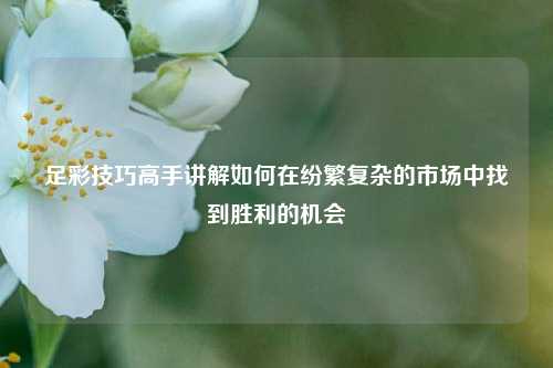 足彩技巧高手讲解如何在纷繁复杂的市场中找到胜利的机会